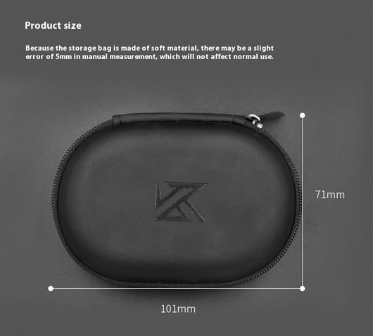 Estuche Portátil de Cuero para Auriculares Ovalado - Image 7