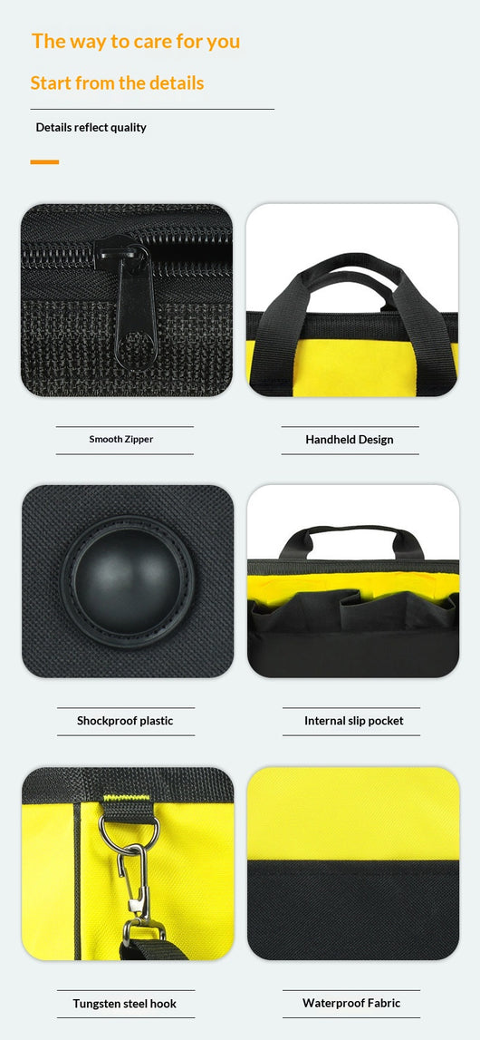 Bolsa Profesional para Herramientas Eléctricas con Correa de Hombro - Image 12