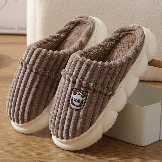 Pantuflas de Invierno Cordero Acolchadas Antideslizantes para Hombre y Mujer - Image 18