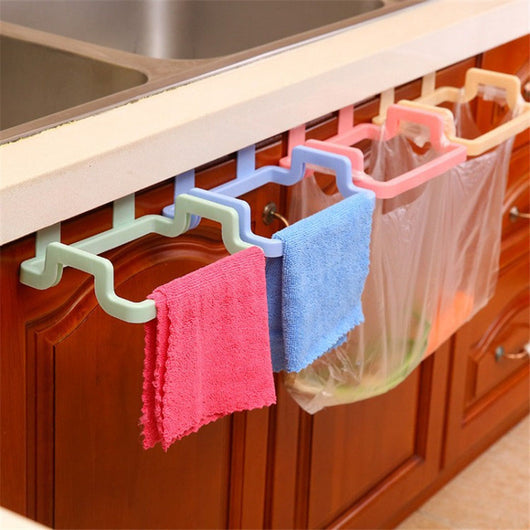 Soporte Organizador de Bolsas para Basura - Colgante para Puertas de Cocina - Image 18