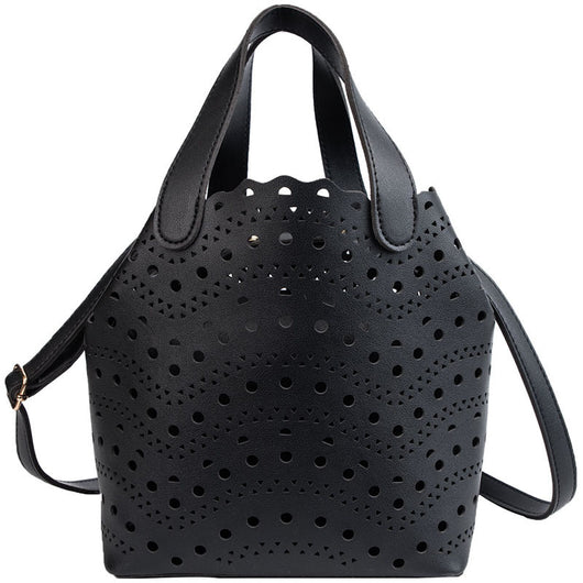 Bolso Bandolera Un Hombro Versátil con Diseño Bucket - Image 15