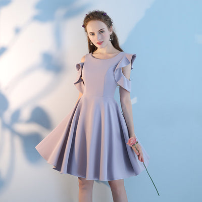 Vestido Corto para Damas de Honor en Rosa - Image 12