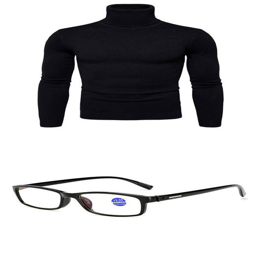 Suéter Térmico Cuello Alto Slim Fit para Hombre - Abrigo Base Cálido - Image 11