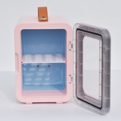 Minirefrigerador de Belleza Dual Temperatura con Puerta Transparente - Image 8
