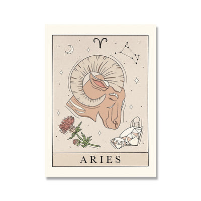 Cuadro de Tarot y Constelaciones - Póster Artístico de Lona - Image 3