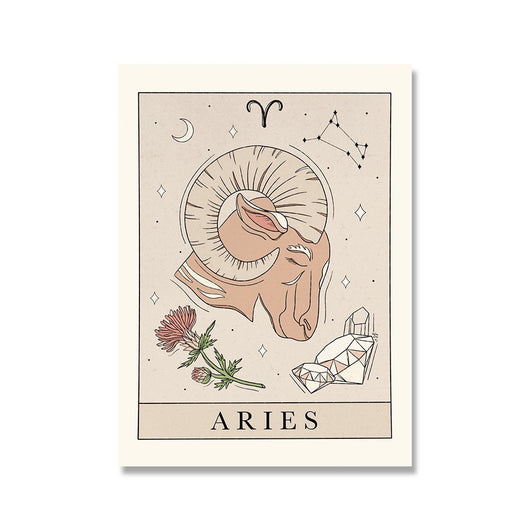 Cuadro de Tarot y Constelaciones - Póster Artístico de Lona - Image 3