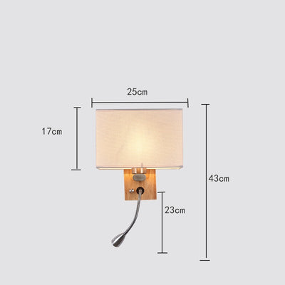 Luces LED para Cabecera de Cama - Diseño Moderno en Madera para Hoteles y Dormitorios - Image 14