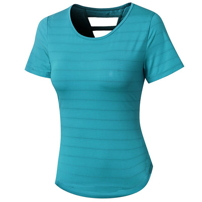 Ropa Yoga Suelta para Mujer con Mangas Cortas - Image 15