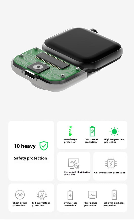 Batería Portátil Inalámbrica para Smartwatch - Image 12