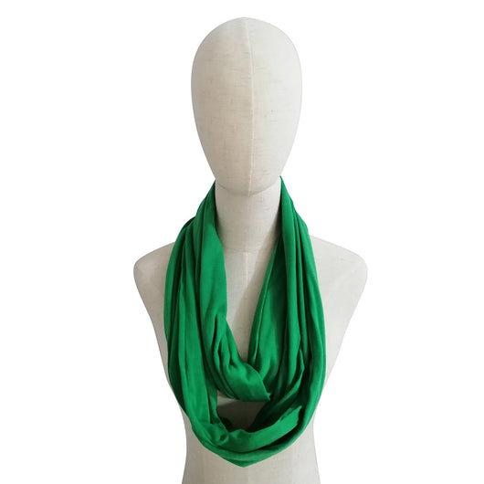 Pañuelo Funcional para Mujer con Bolsillo Cremallera y Jersey Liso - Image 36
