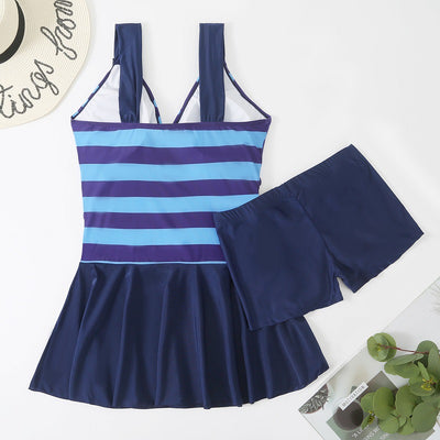Traje de Baño Talla Grande Escotado Europeo Americano - Image 9