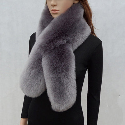 Estola de Piel Sintética Zorro y Conejo - Cuello Elegante - Image 14