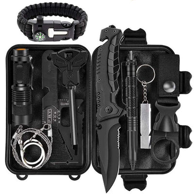 Kit de Supervivencia Multifuncional para Camping y Emergencias