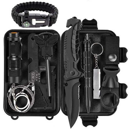 Kit de Supervivencia Multifuncional para Camping y Emergencias