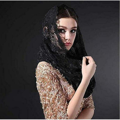 Velo Nupcial Vintage de Encaje para Novia - Tocado Elegante - Image 18