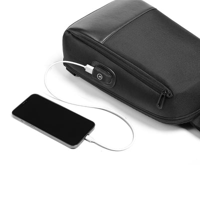 Bolsa Mensajera Nylon Convertible de Un Hombro para Trabajo y Viaje - Image 4