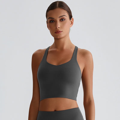 Sujetador Deportivo Cross Back para Yoga y Running - Image 7