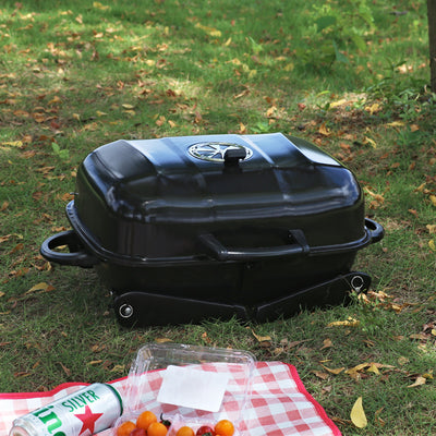 Parrilla Portátil Plegable para Hamburguesas y Asados - Image 4