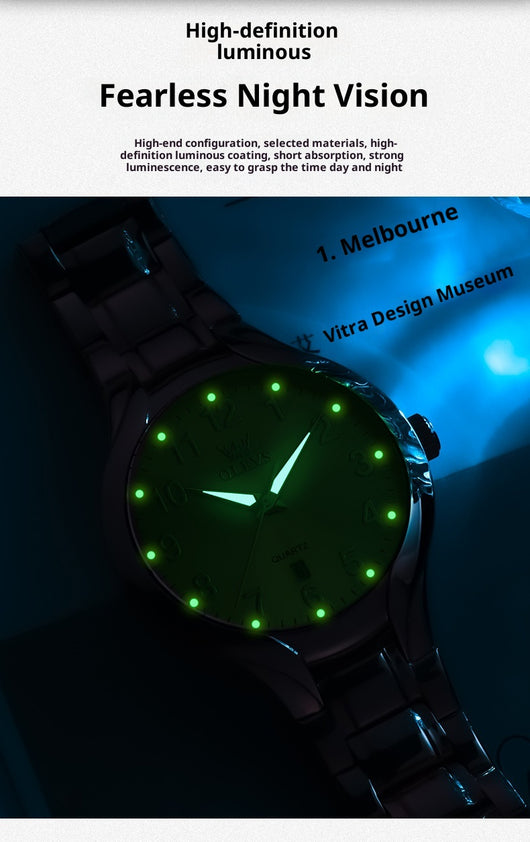 Reloj de Cuarzo para Hombre con Diseño Tridimensional Versátil - Image 13