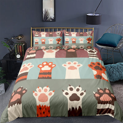 Juego de Sábanas Estampado 3D Animales Gatitos - Funda Nórdica de 3 Piezas - Image 10