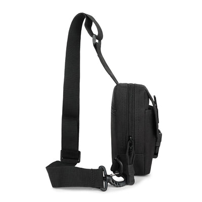Bolsa de Pecho Camuflaje de Un Hombro para Aventuras Outdoor - Image 9