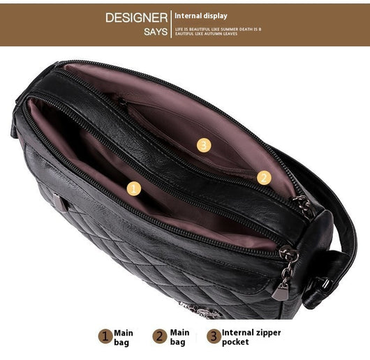 Bolso Bandolera de Cuero PU Texturizado Suave - Image 26