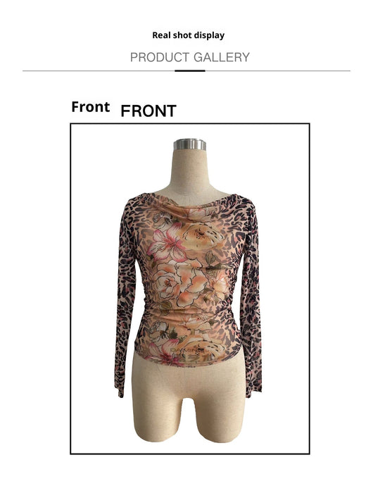 Blusa Floral Asimétrica con Capas Elegantes - Image 13