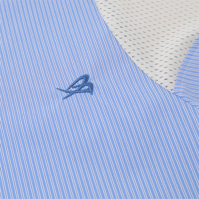 Playera Deportiva Hombre Rayas Verticales Transpirable Corte Holgado - Image 10