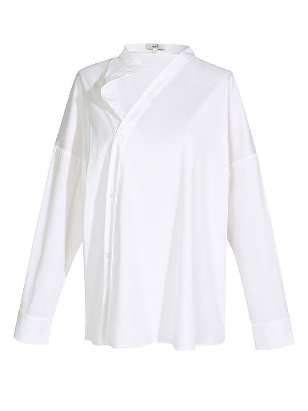Blusa Suelta Asimétrica e Irregular para Mujer - Image 4