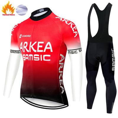 Jersey de Ciclismo Corto con Babero Térmico - Image 24