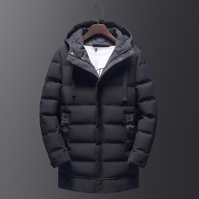 Chaqueta Acolchada de Plumas para Hombre - Corte Medio - Image 10
