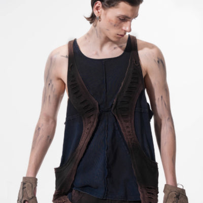 Chaleco Deportivo Degradado para Hombre - Diseño Moderno Verano - Image 5