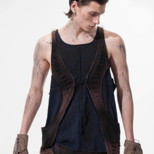 Chaleco Deportivo Degradado para Hombre - Diseño Moderno Verano - Image 5