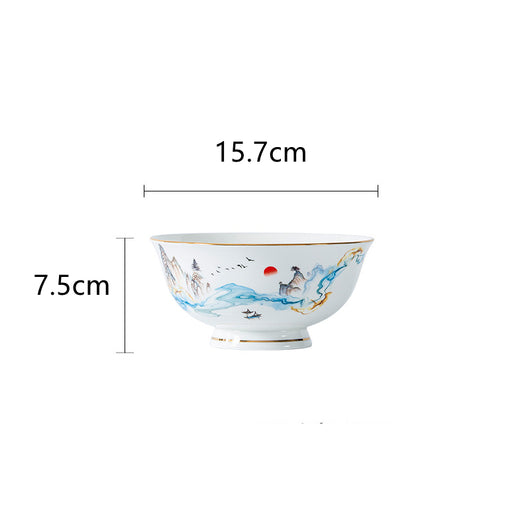 Juego de Vajilla de Porcelana Nórdica Premium para el Hogar - Image 7