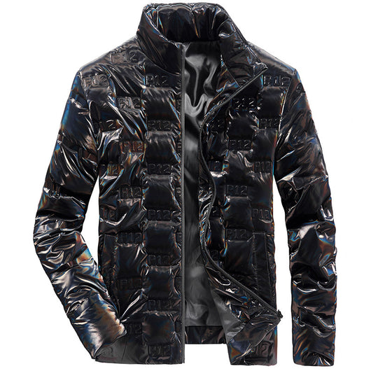 Chaqueta de Plumas para Hombre - Abrigo Casual de Invierno - Image 6