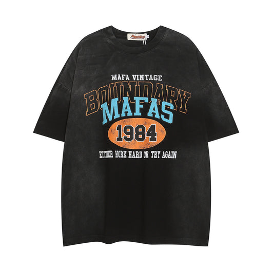 Camiseta de Algodón con Efecto Desgastado para Hombre - Image 5