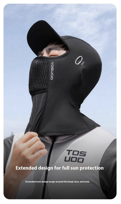 Pasamontaña Deportivo Ice Silk Protección Solar para Ciclismo y Outdoor - Image 12