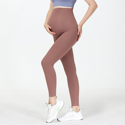 Pantalones de Yoga Premamá con Soporte Alto y Faja Integrada - Image 14