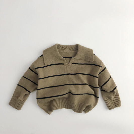 Remera Térmica Tejida en Lana para Niños y Niñas