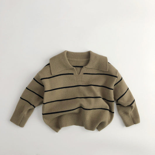 Remera Térmica Tejida en Lana para Niños y Niñas