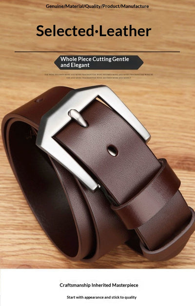 Cinturón de Mezclilla Versátil para Hombre - Casual y Ejecutivo - Image 14