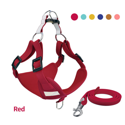 Arnés Reflectante para Perros y Gatos con Cuerda de Tracción - Image 19