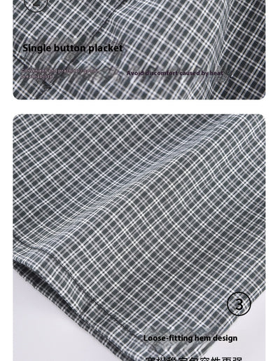 Pantalones Cortos Cuadrados Holgados para Casa - Comodidad Total - Image 18