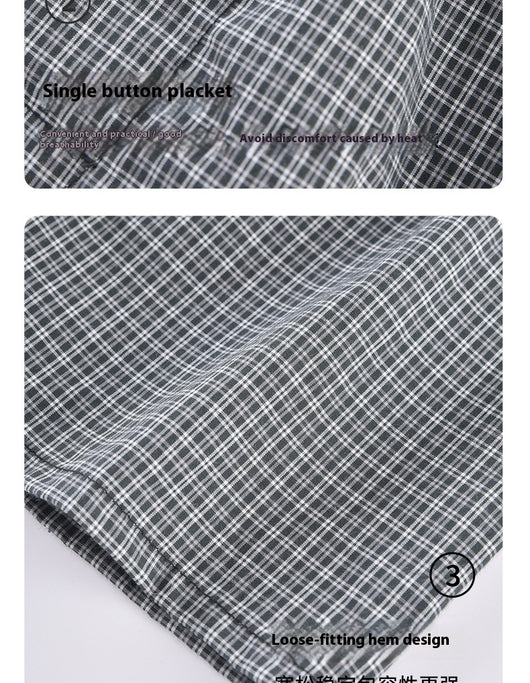 Pantalones Cortos Cuadrados Holgados para Casa - Comodidad Total - Image 18