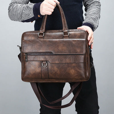 Bolsa Retro Crossbody Ejecutiva para Hombre - Image 12