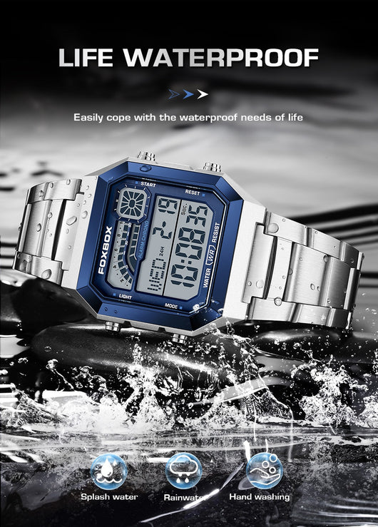 Reloj Deportivo Cuadrado Resistente al Agua para Hombre y Mujer - Image 31