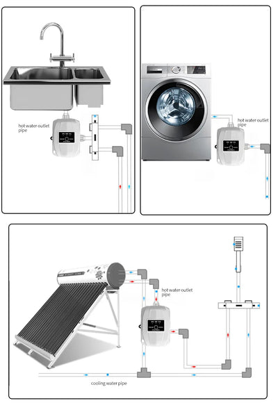 Bomba Silenciosa de Refuerzo 24V para Calentadores de Agua - Image 8