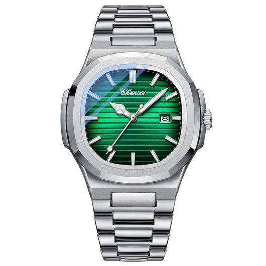 Reloj de Pareja Chenxi Acero Inoxidable Luminoso Resistente al Agua - Image 9