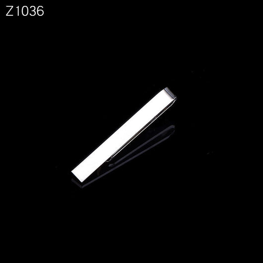 Clip para Corbata Elegante Oro y Plata para Hombre - Image 10
