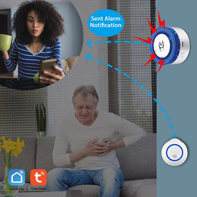 Botón de Emergencia WiFi Inteligente para Adultos Mayores - Image 2